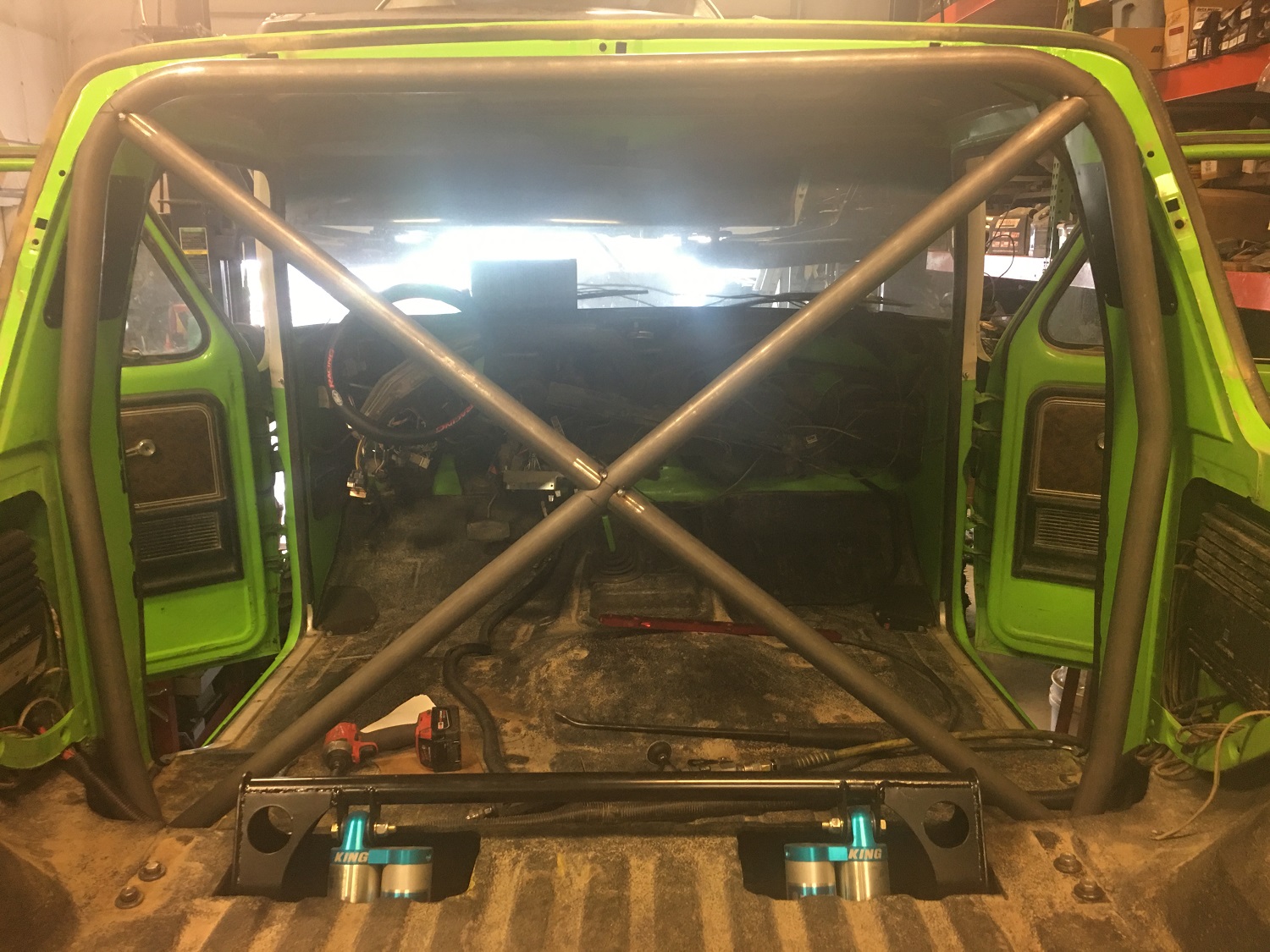 Full size Bronco roll cage